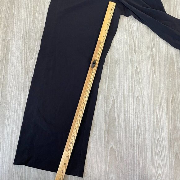 Ted Baker Amaliaa Pintuck Straight Leg Pull On Jogger Trouser Pants Navy 4 - Picture 12 of 14